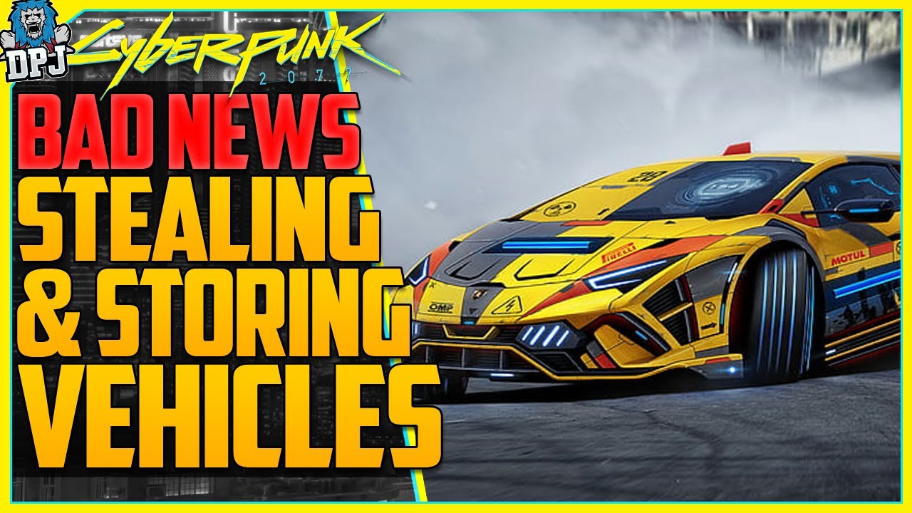 Cyberpunk 2077 News Dump – Stealing & Collecting Cars, Game Discount & NEW Advanced Facial Animation