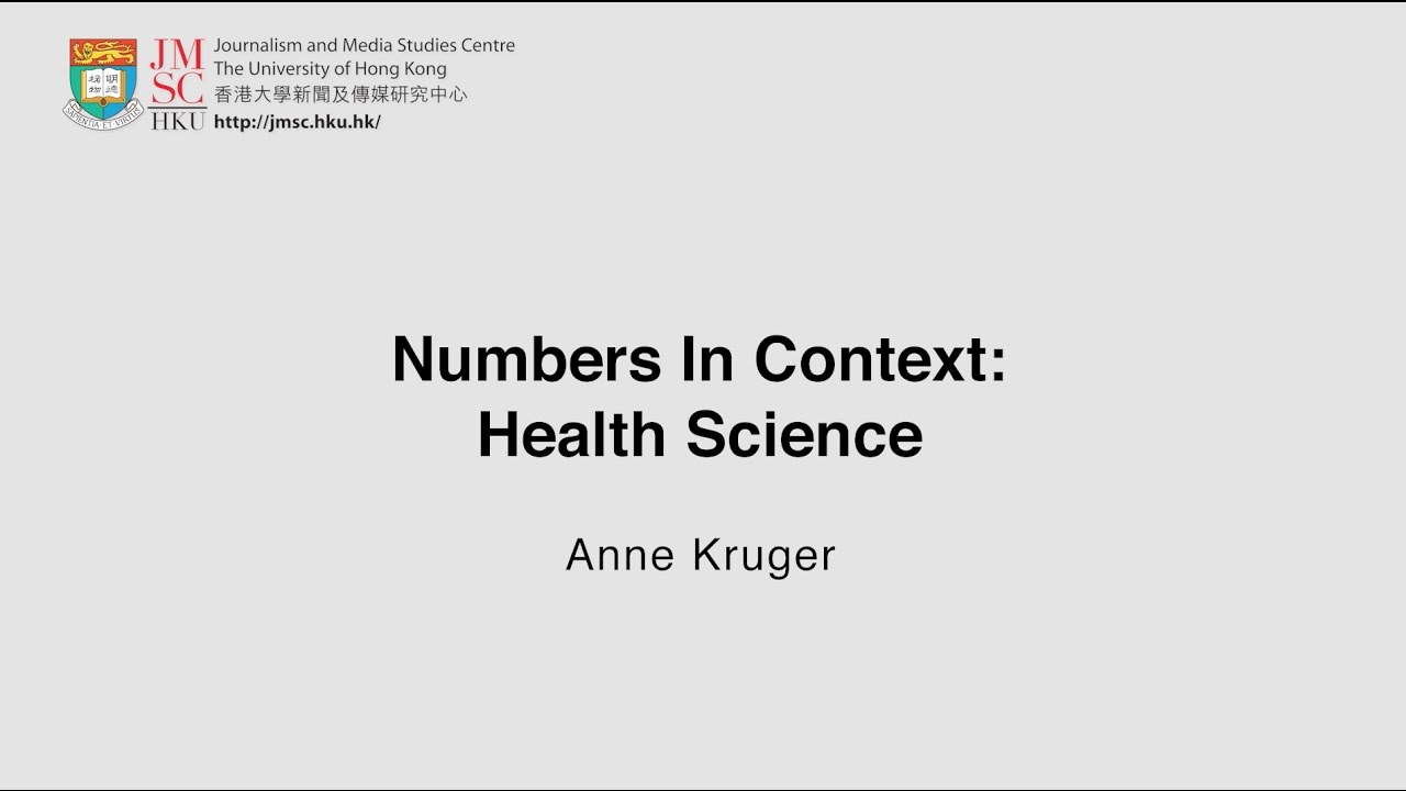 Numbers in News:  Health Science