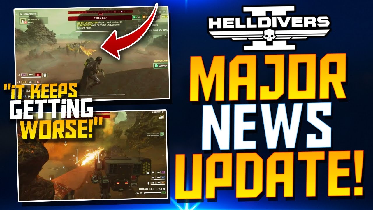 Helldivers 2 This Game Is Falling Apart! MAJOR ISSUES!!