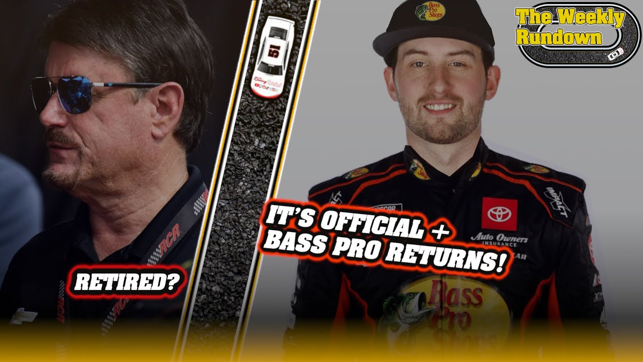 Briscoe to JGR w/ Bass Pro Shops┃Petree Retires