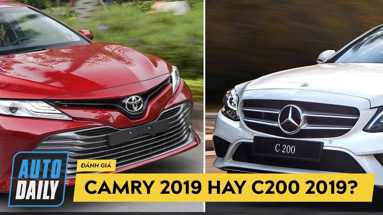 1,5 tỷ, chọn Toyota Camry 2.5Q 2019 nhập Thái hay Mercedes C200 2019 lắp ráp? |Autodaily.vn|