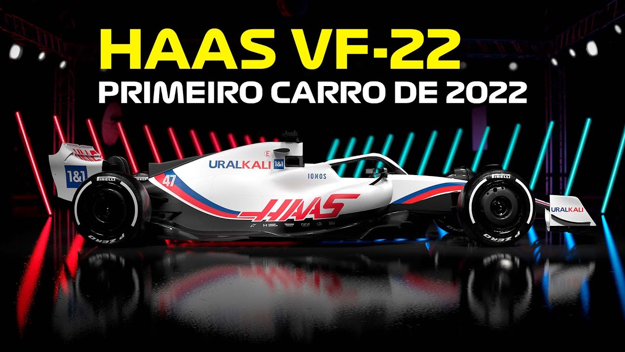 HAAS VF-22 LANÇADO PRIMEIRO CARRO DA F1 2022