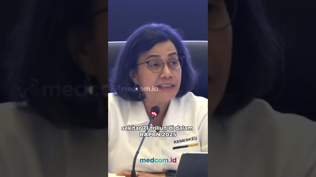 SRI MULYANI: ANGGARAN MAKAN BERGIZI GRATIS TAHUN 2025 CAPAI RP 71 TRILIUN