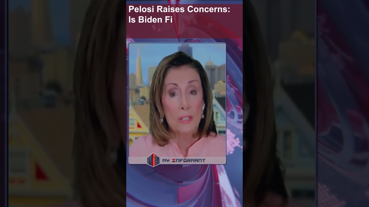 Shocking: Pelosi Doubts Biden’s Mental Fitness? #shorts #news