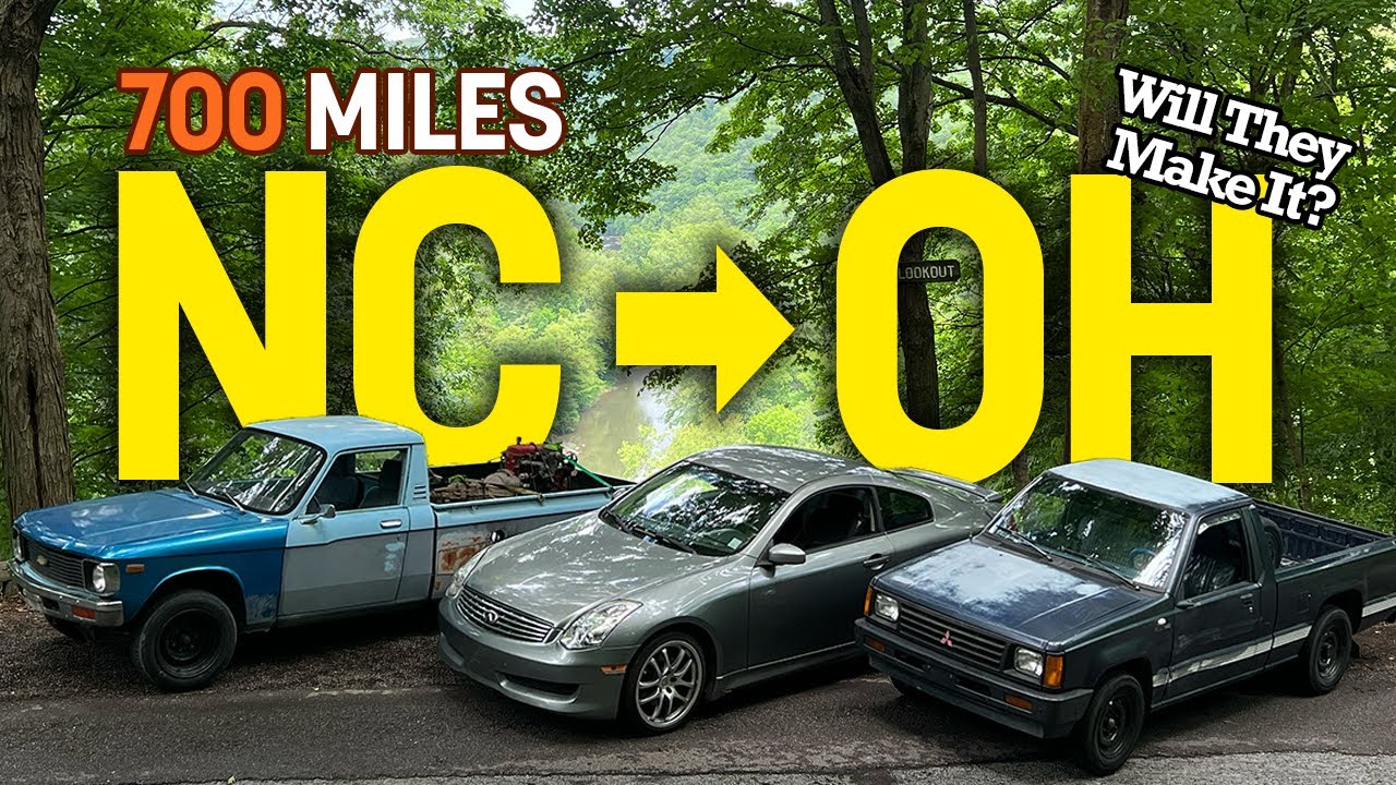 Will They Make It 700 MILES Home? Buying Cars In NORTH CAROLINA And Driving Them Back To OHIO