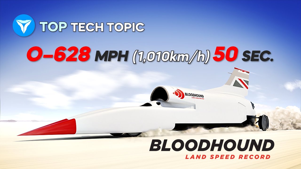 Bloodhound LSR | The World’s Fastest Car YOU MUST SEE !