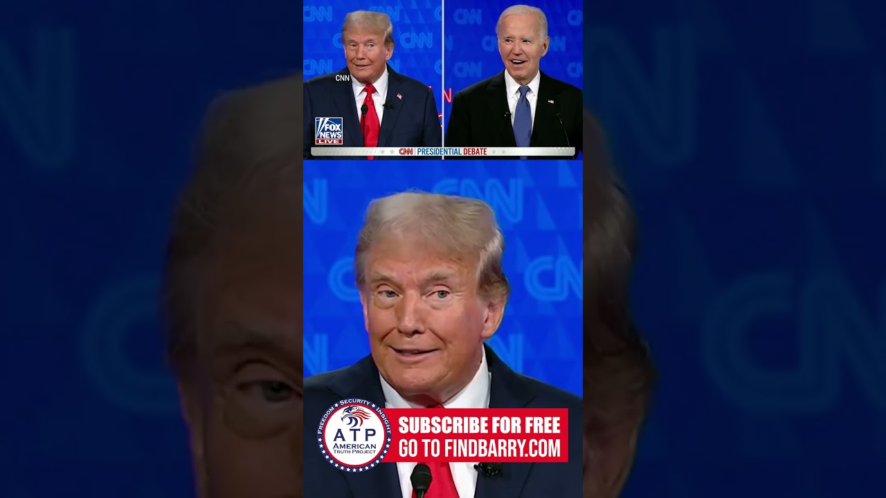 TRUMP VS BIDEN PRESIDENTIAL DEBATE 2024