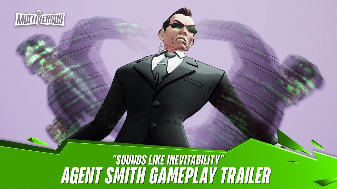 MultiVersus – Official Agent Smith “Sounds Like Inevitability” Gameplay Trailer