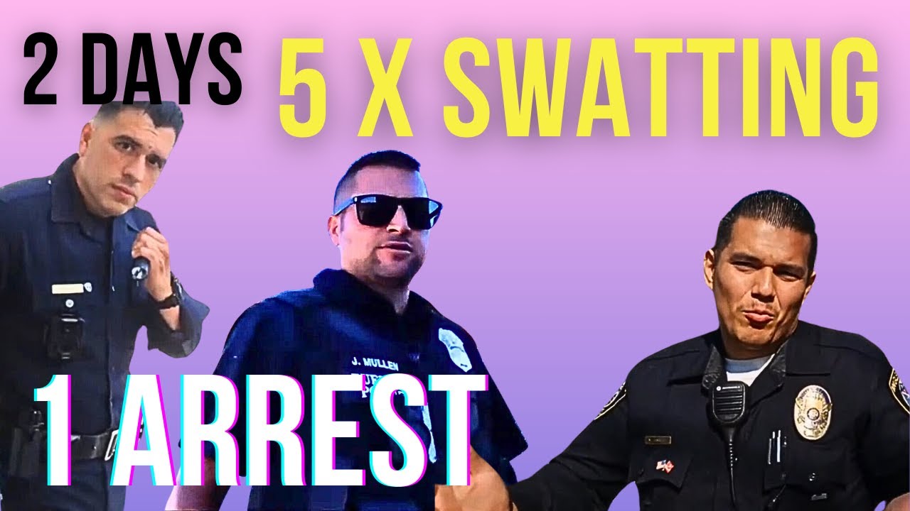 What happens when you have 5 swatting incidents in just two days?