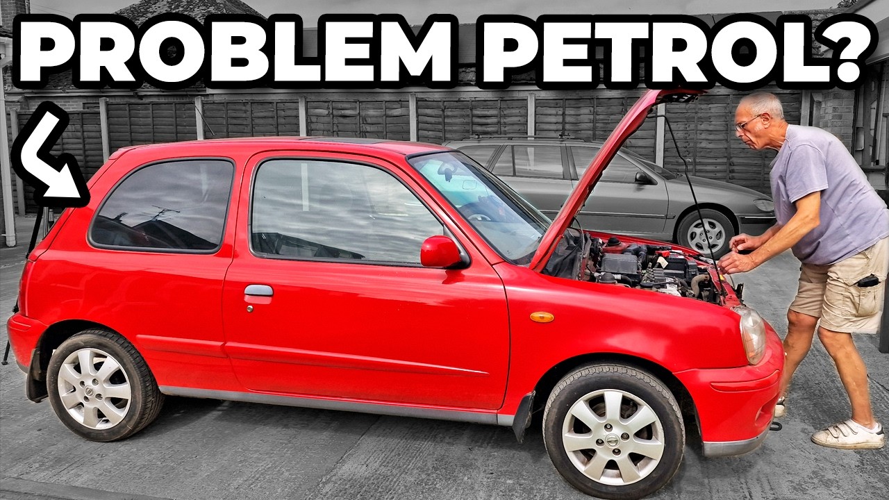 K11 Nissan Micra Petrol Tank Drained And New Fuel Added – NOW Will It Idle?!