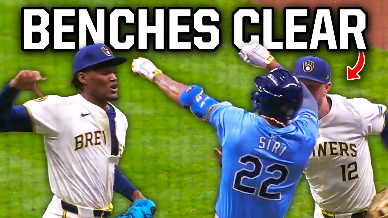 Benches clear in Brewers-Rays game after manager loses his mind, a breakdown