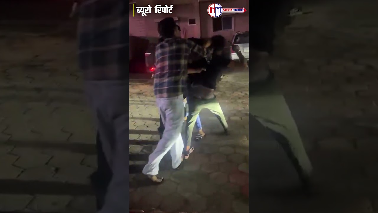 Shocking: Violent Fight in Indore Between Drunk Men | #shortsfeed #shorts