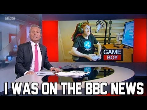 I was on the BBC News