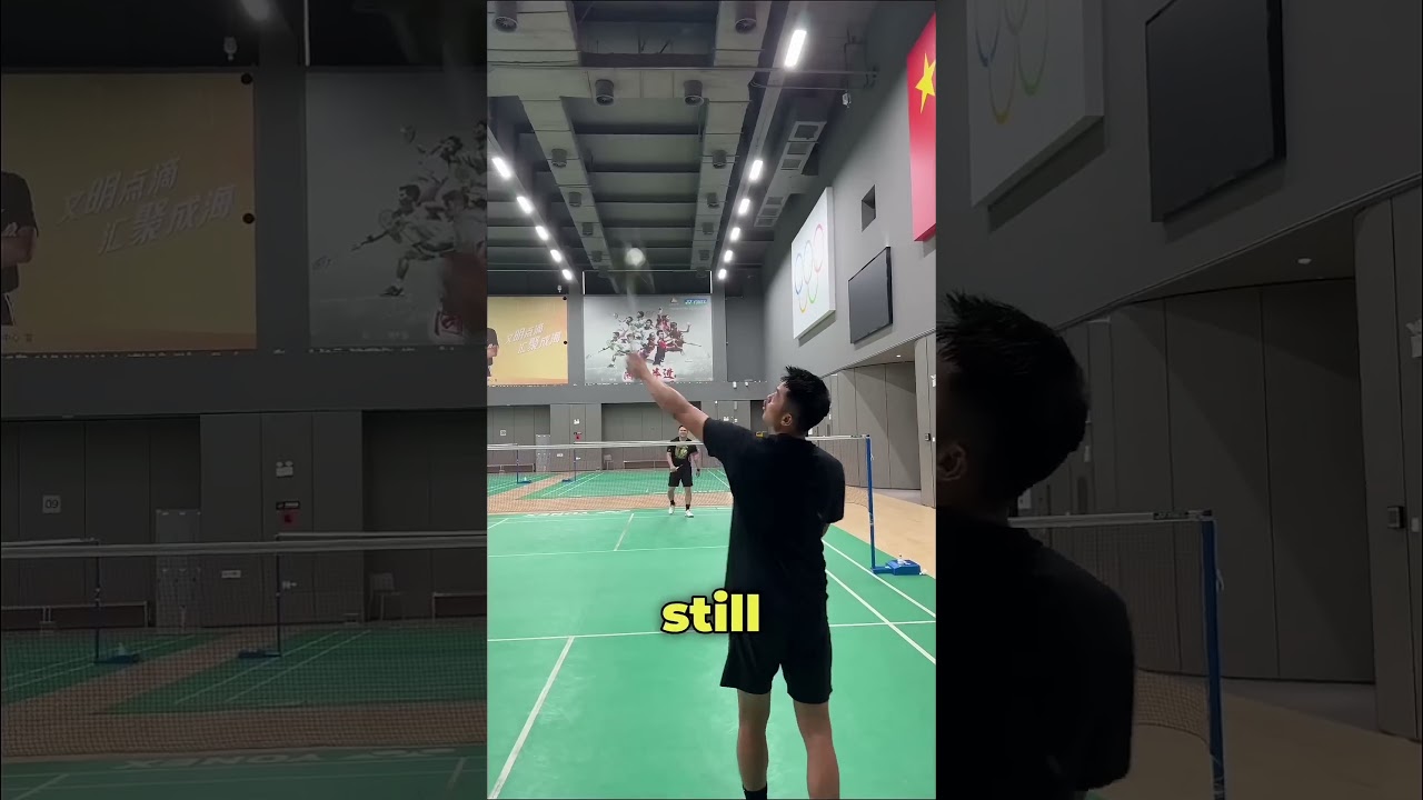 How is This Possible! World Class Badminton Player Skills #Shorts #Sports #Highlights #Epic #Funny