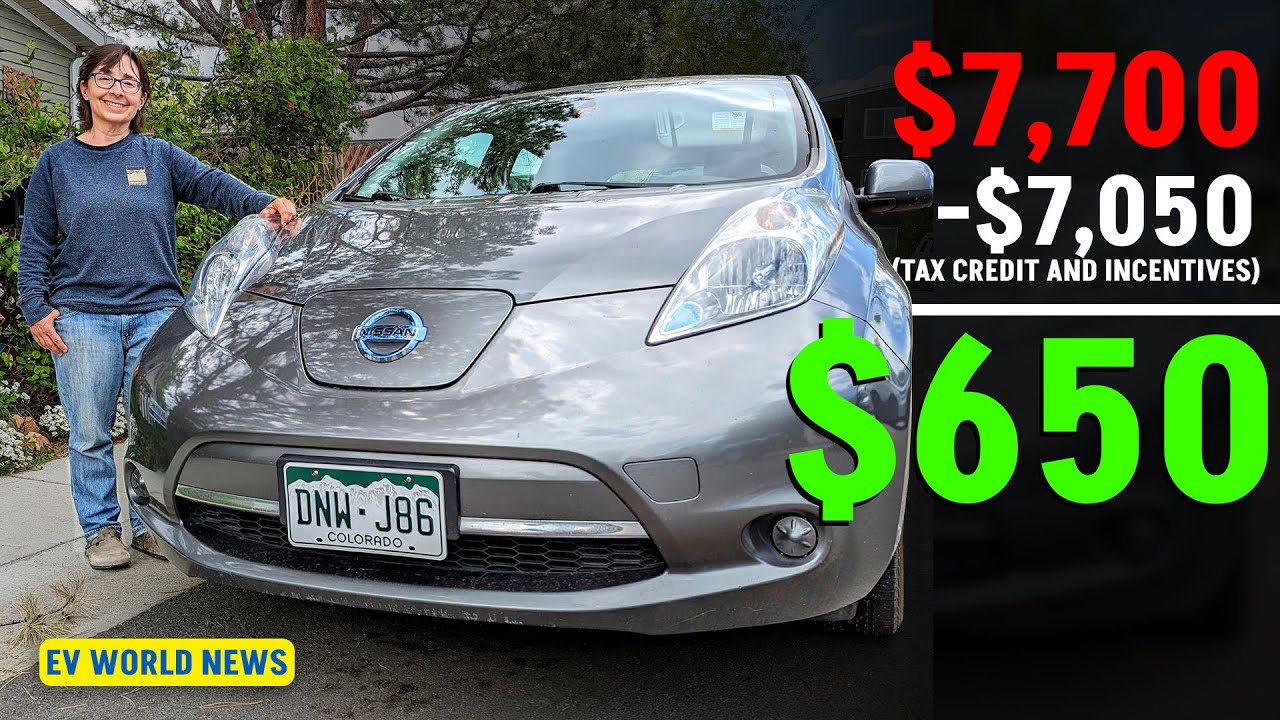 90% Off on a Used EV? Nissan Leaf