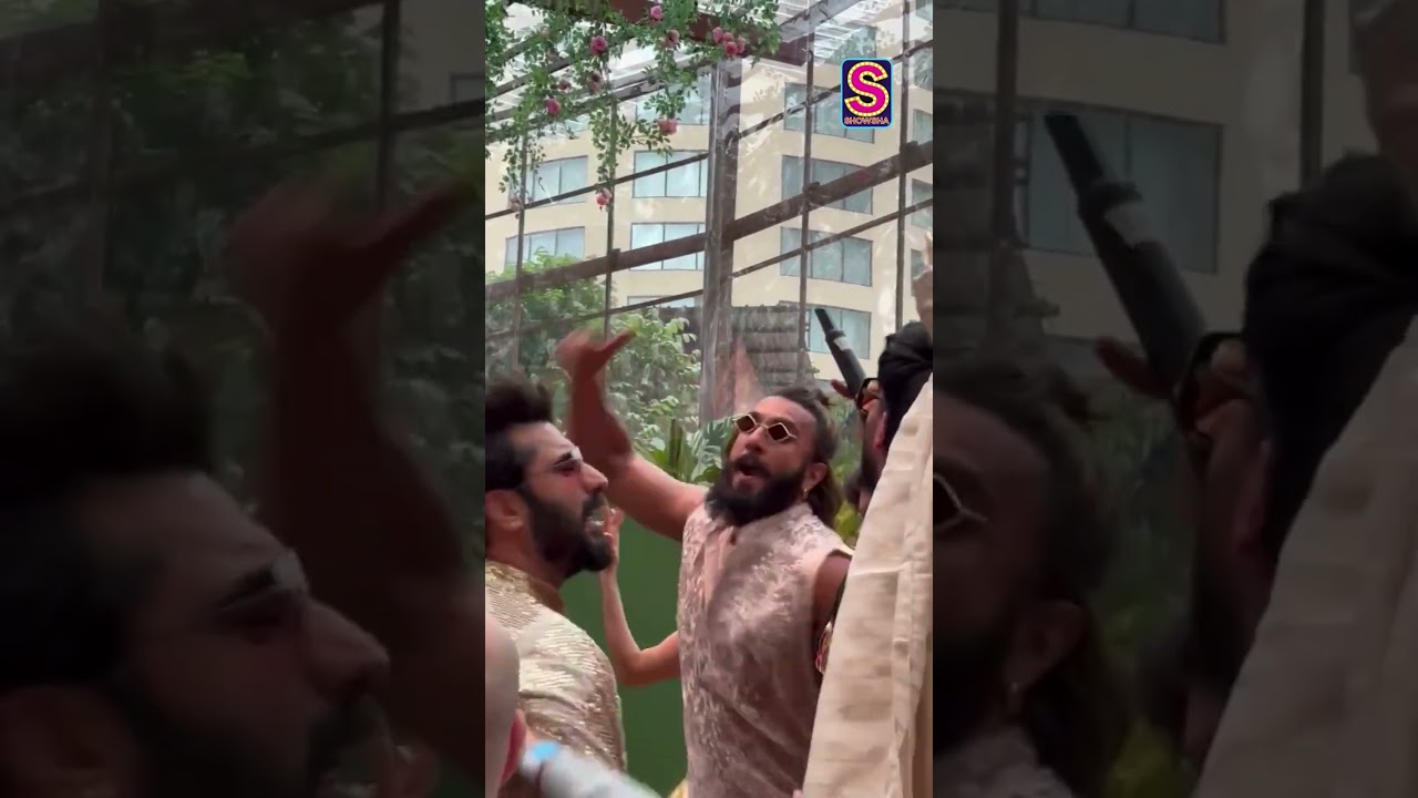 Ranveer Singh and Arjun Kapoor dance their heart out at Baraat of Anant Ambani | Ambani Wedding