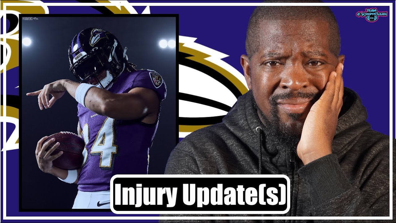 BIG INJURY NEWS for Baltimore Ravens!