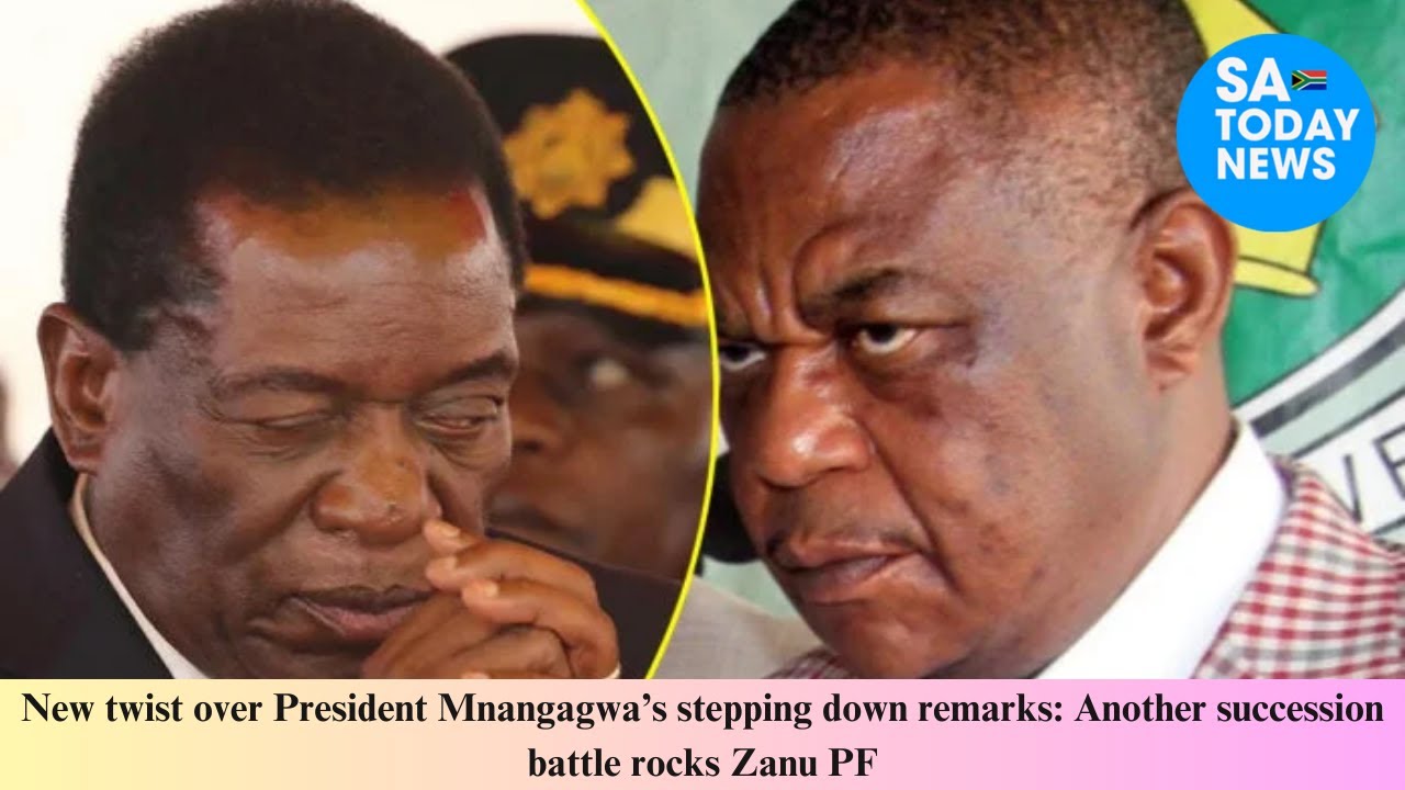 New twist over President Mnangagwa’s stepping down remarks Another succession battle rocks Zanu PF