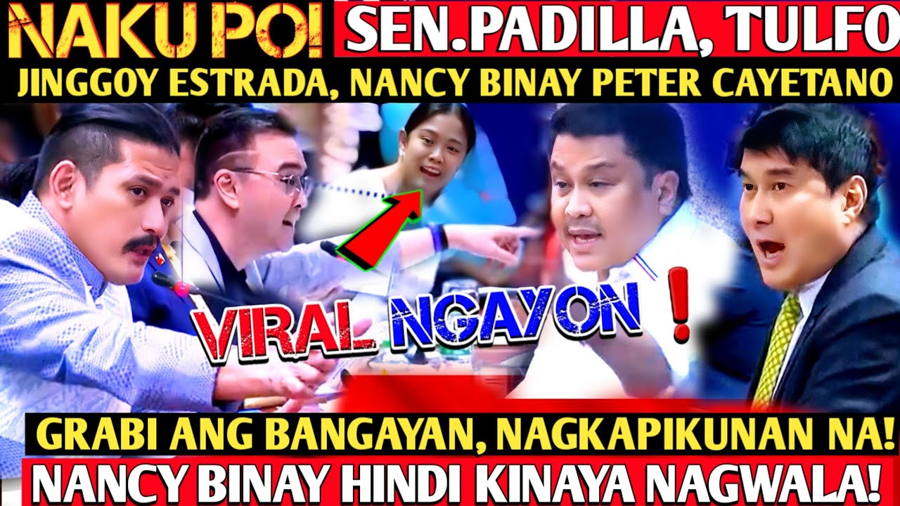 Naku po! Padilla,Tulfo nakipagtagisan sa debate!Estrada,Cayetano muntik magrambula sa senado!