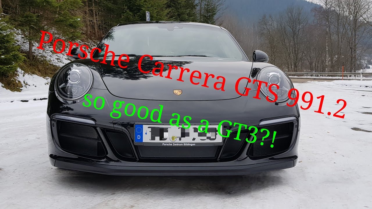 New Porsche Carrera 911 GTS 991.2 So good as a GT3? review drive acceleration