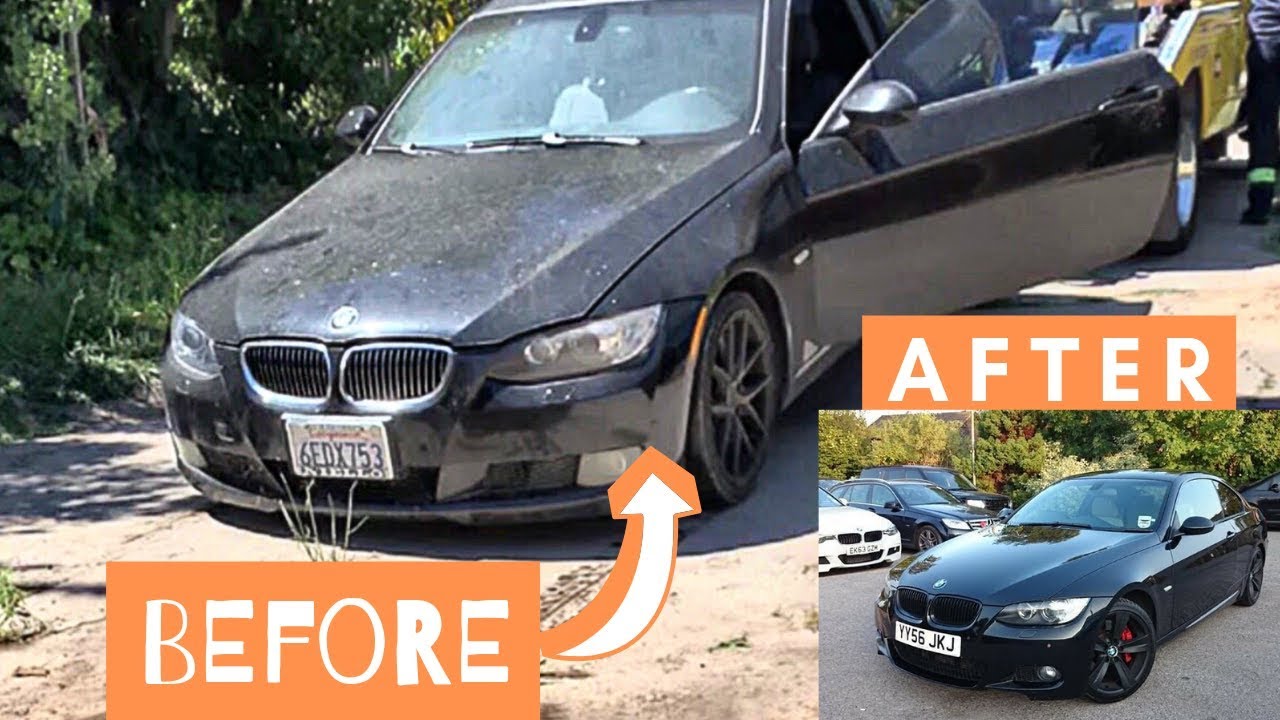 TURNING A $1,000 BMW INTO A $6,000 BMW IN ONE DAY!