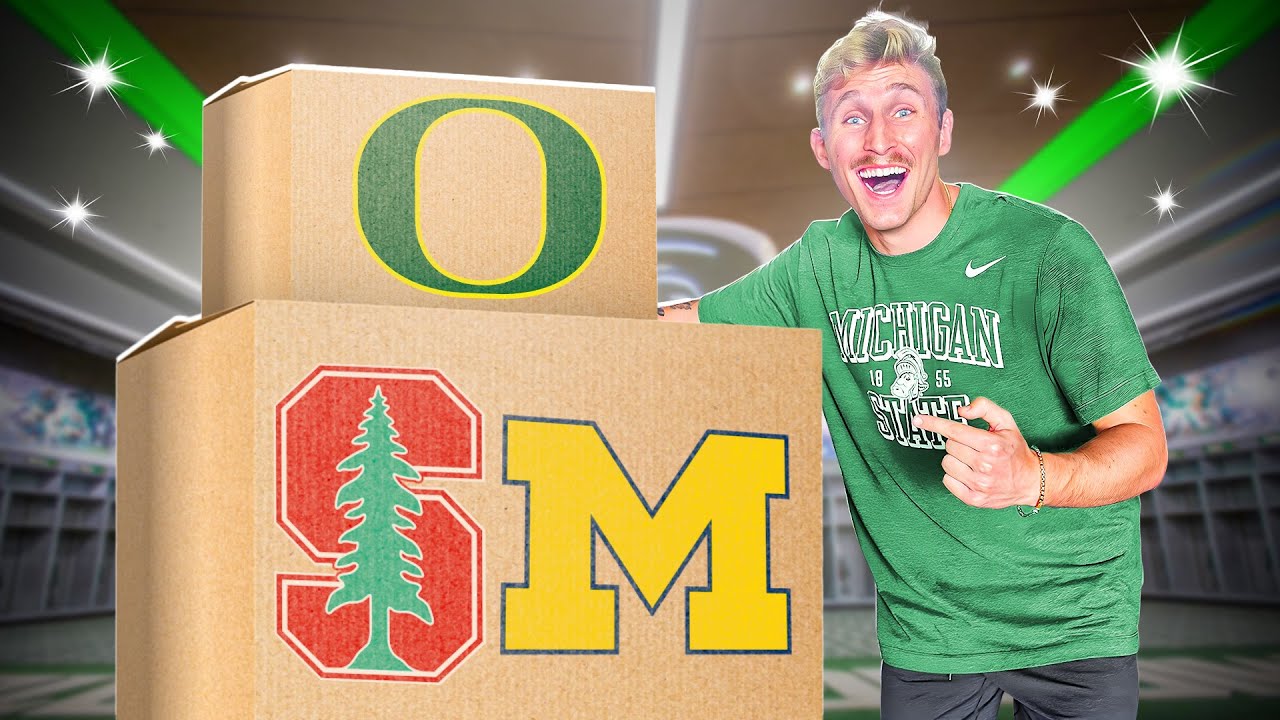 Opening a $10,000 College Football Mystery Box!