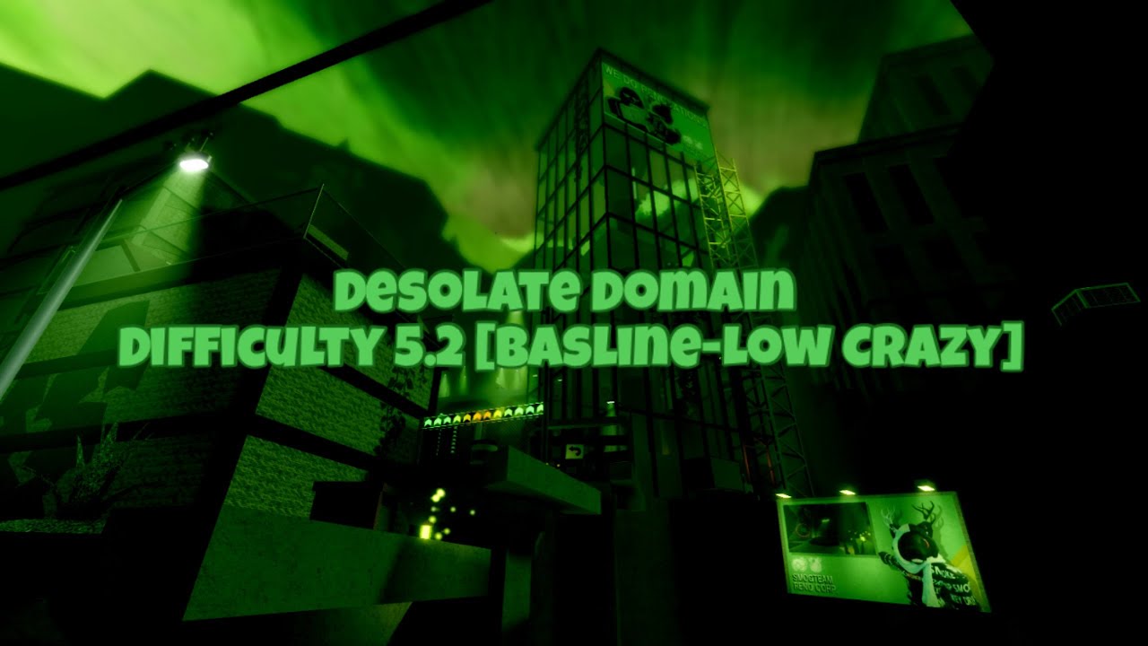 Flood Escape 2 | Desolate Domain V2 | Baseline-Low Crazy