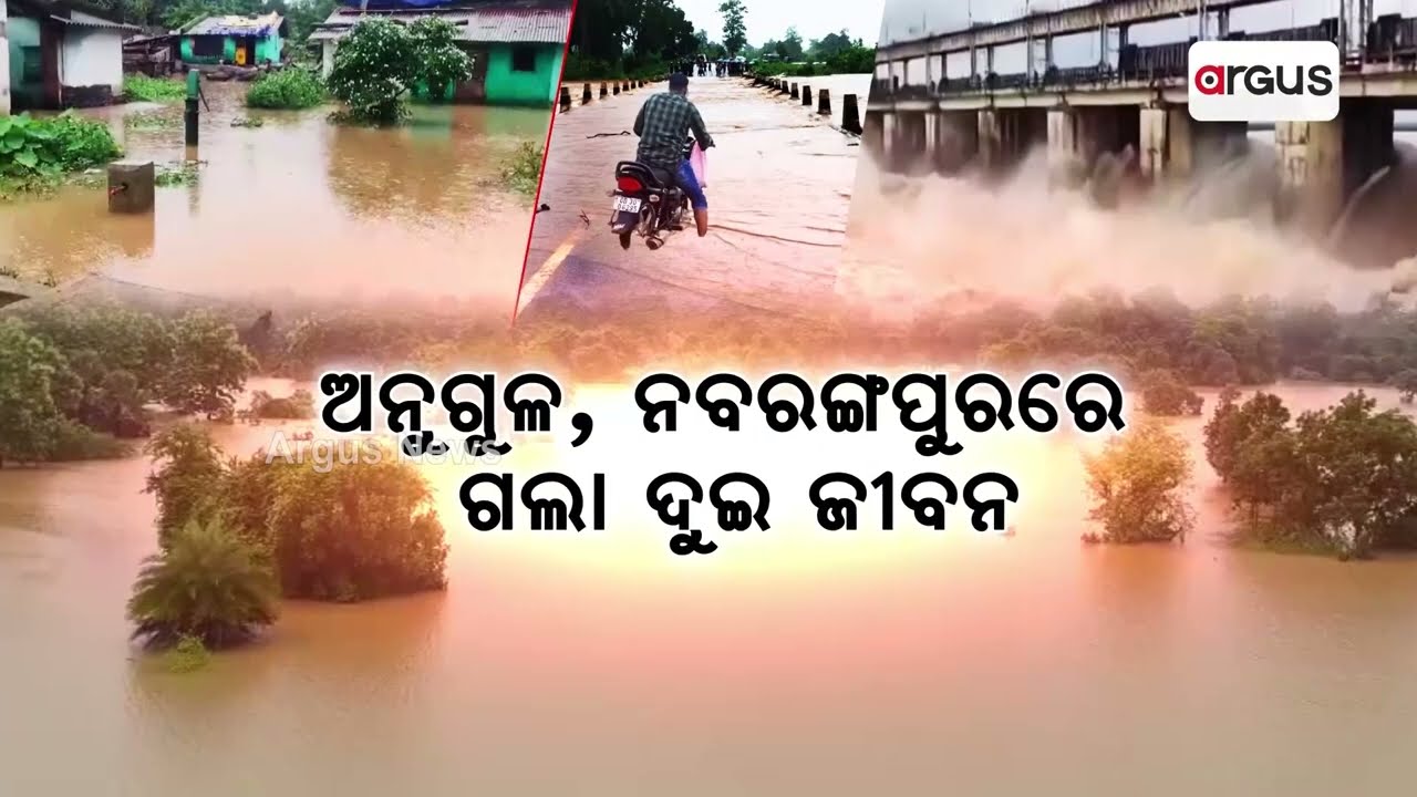 ଲଗାଣ ବର୍ଷା ଯୋଗୁଁ ବଢୁଛି ଦୁର୍ଦ୍ଦଶା || Heavy Rain || Motu