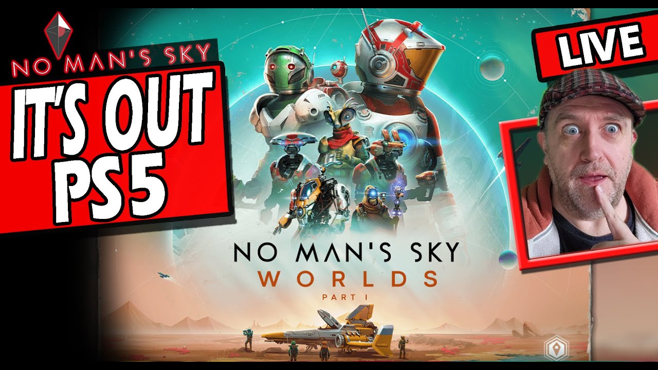 No Man’s Sky V5.0 Worlds Part 1 Update Live Look on PS5