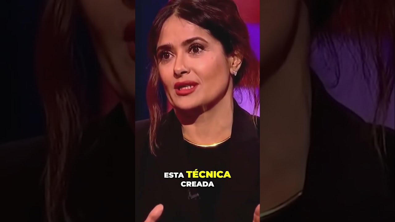 ¡Descubre el Secreto del Facelift Natural de 4 Manos por Salma Hayek! #shorts