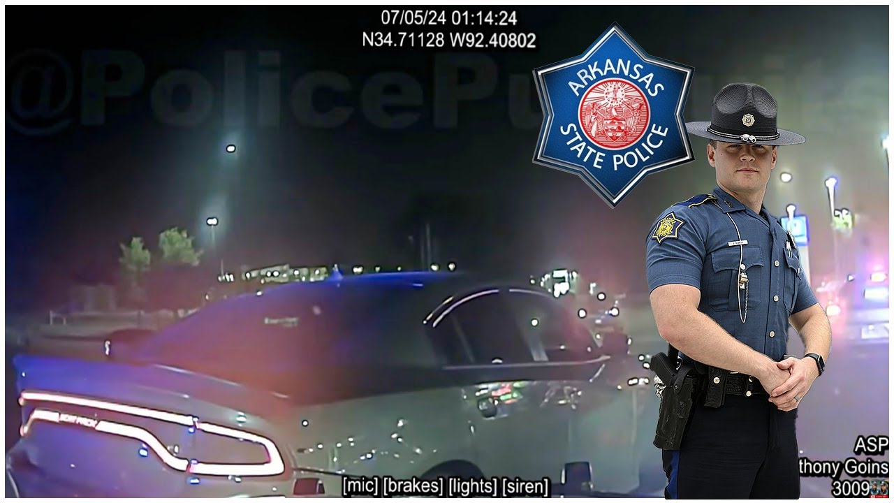 STOLEN Charger Scatpack 392 causes ASP Police Car to “BLOW UP” during High Speed Chase!