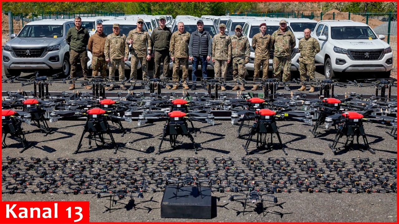 Latvia sent more than 500 drones to Ukraine