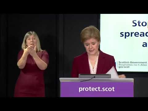 First Minister Nicola Sturgeon imposes Scotland travel ban | News 360 Tv