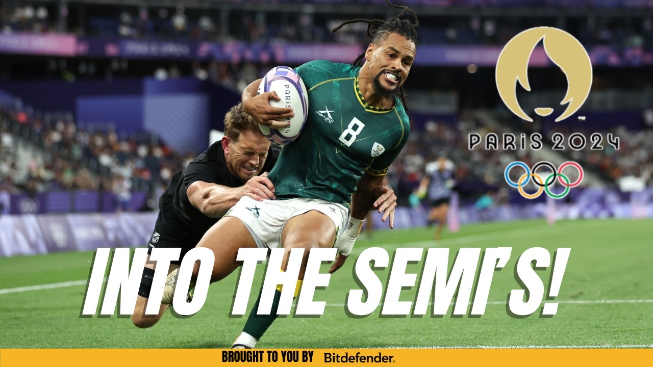 BLITZBOKS BEAT ALL BLACK SEVENS TO GET INTO SEMI-FINALS! | Rugby News