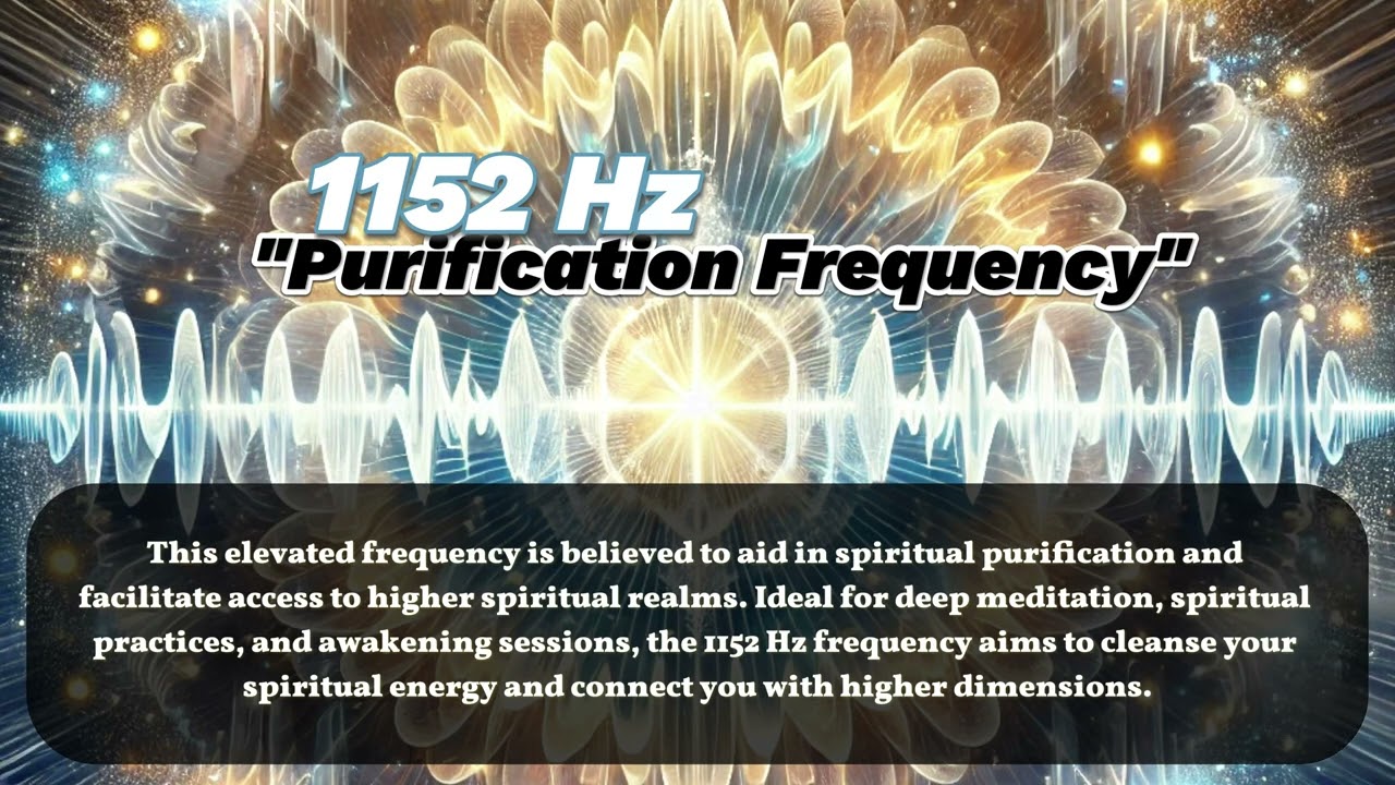 1152 Hz |  The ‘Purification Frequency’