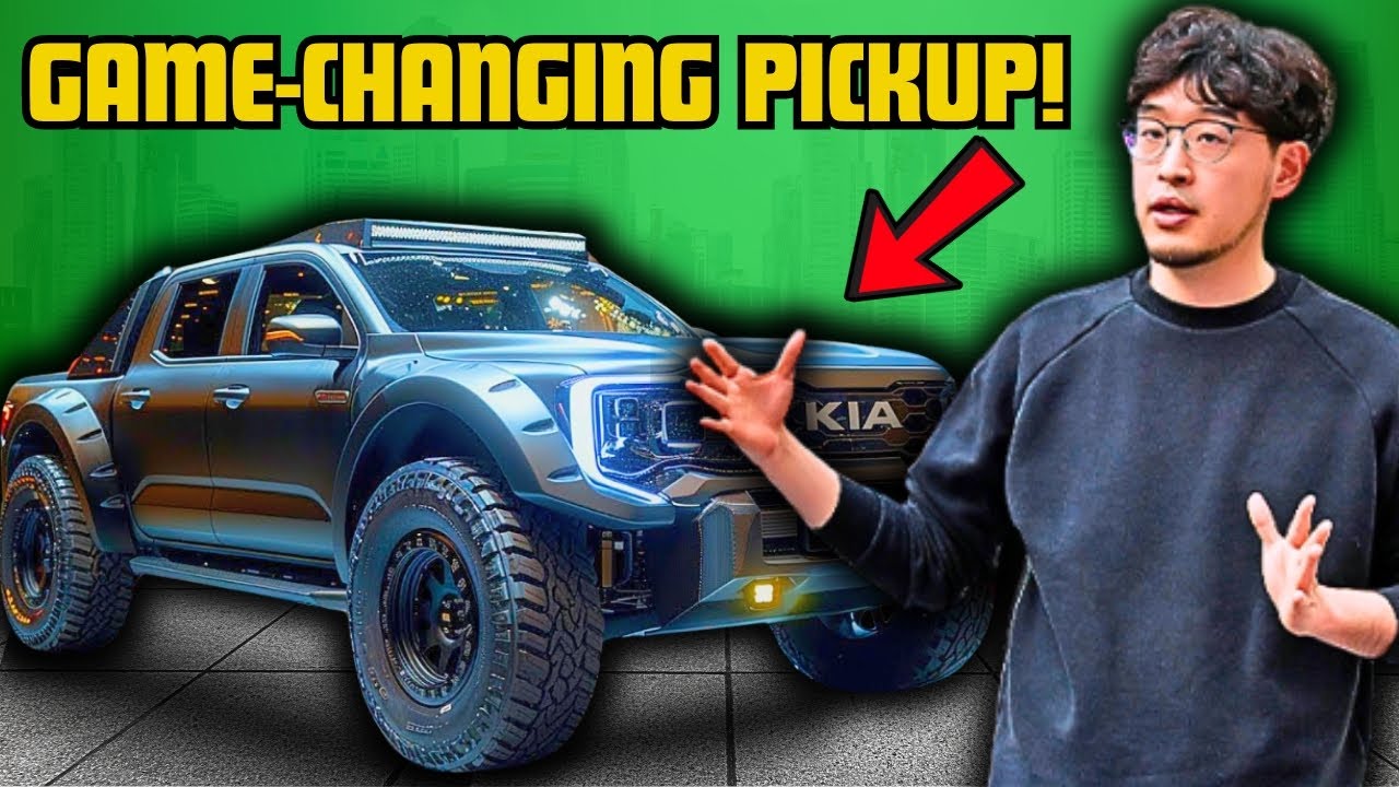 Kia CEO Drops Bombshell: The Most Powerful Pickup Truck Ever!