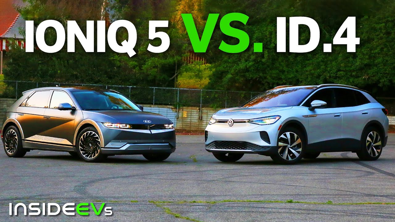 2022 Hyundai Ioniq 5 Vs. Volkswagen ID.4: Comparison Test!