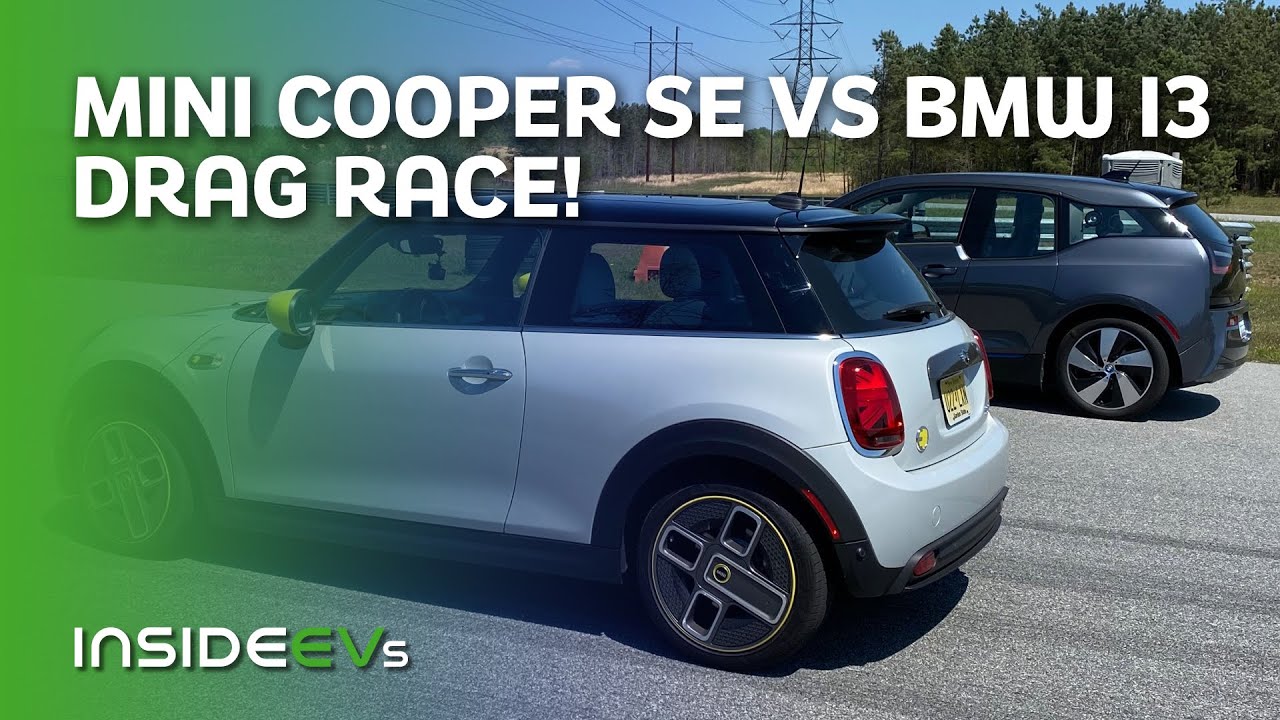 Electric MINI Vs BMW i3 Drag Race!