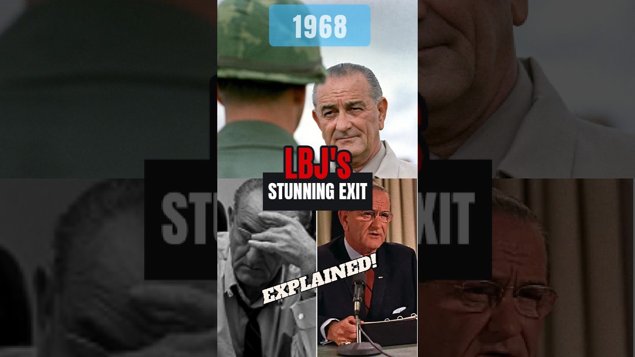 LBJ’s Shocking 1968 Decision That Changed History!