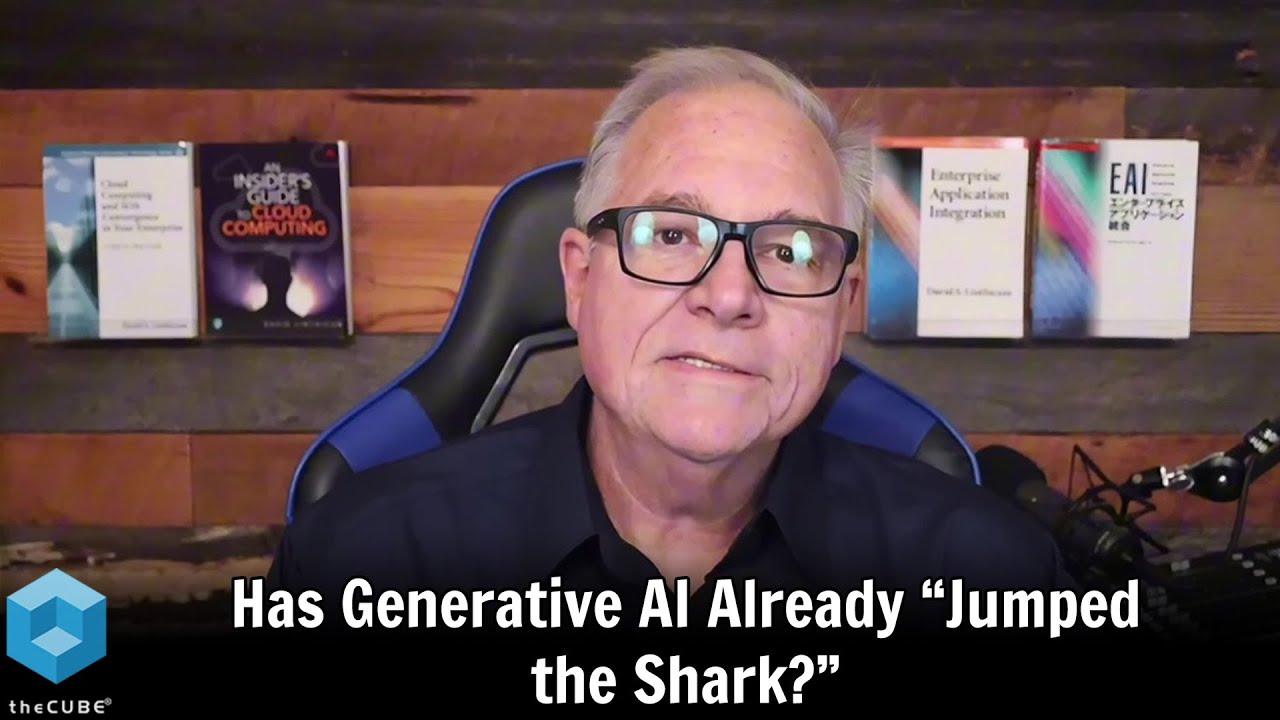 Ep. 8 Has Generative AI Already “Jumped the Shark?” | AI Insights and Innovation