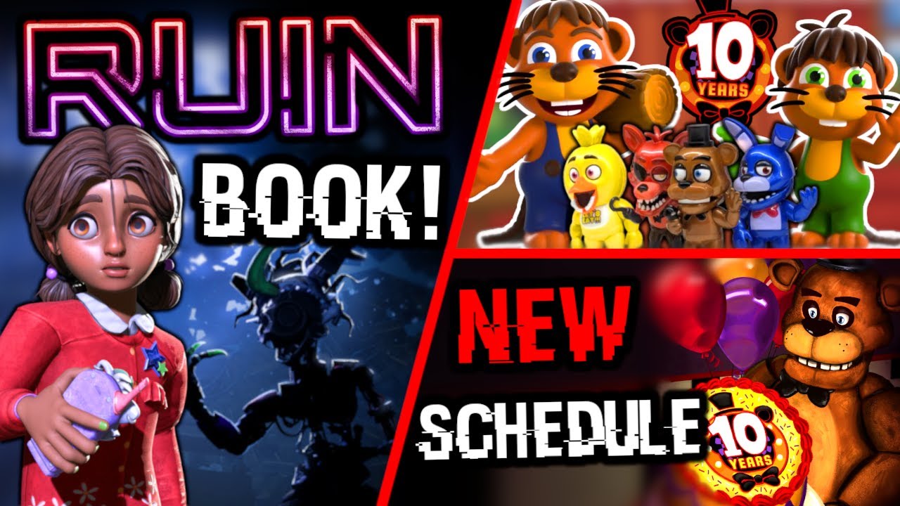 NEW ANNIVERSARY SCHEDULE! Ruin Interactive Novel, YouTooz Chipper Figures, & MORE! – FNaF News