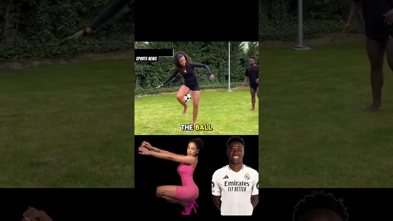 Can your GF do this?#football #shorts  #viniciusjunior #steak #viralvideo #realmadrid #mrtop5