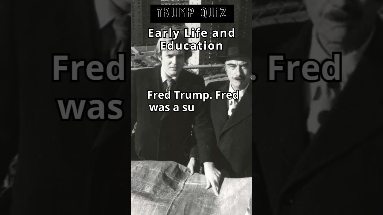 Donald Trump Quiz | Who Was DJT’s Father? | #news #quiz #shorts #fyp