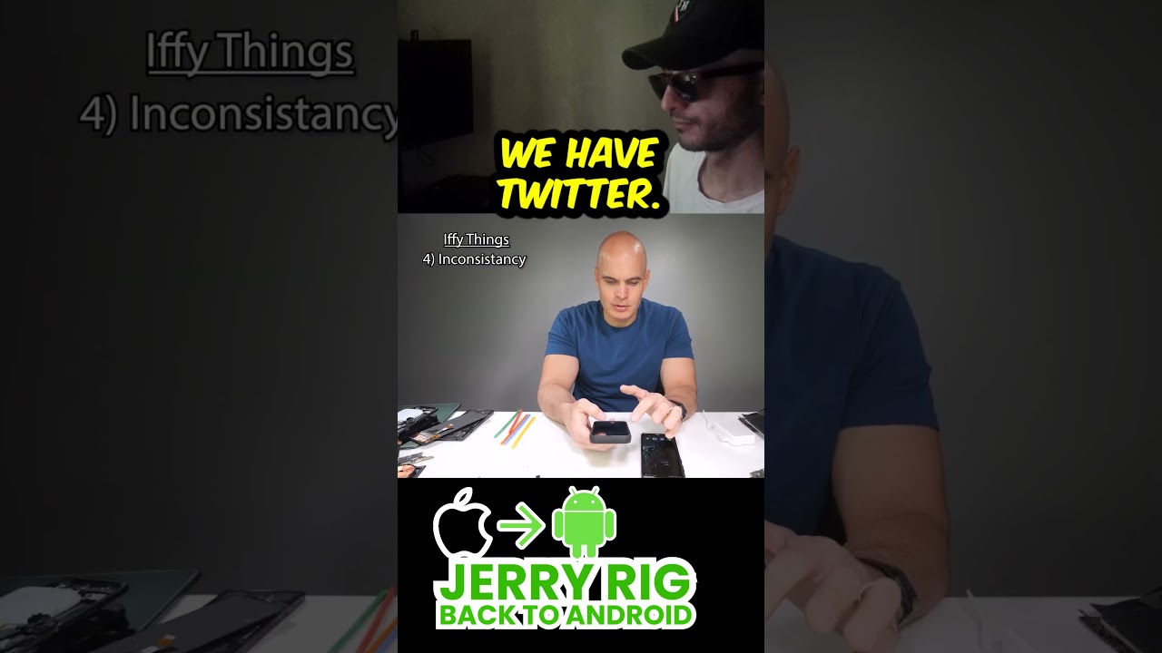 JerryRig CHEATED On ANDROID and SCHOKED Tech World! Android VS iPhone.