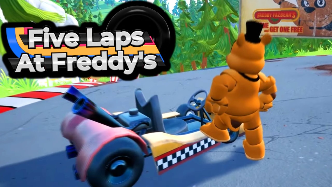 AN OFFICIAL FNAF RACING GAME?! – Five Laps at Freddy’s Trailer (Reaction and Analysis)