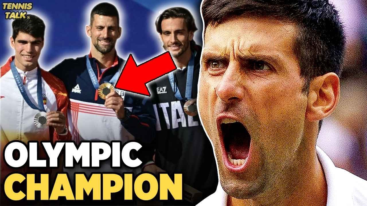 Djokovic Wins Gold Medal at Paris Olympics 2024 | Tennis News