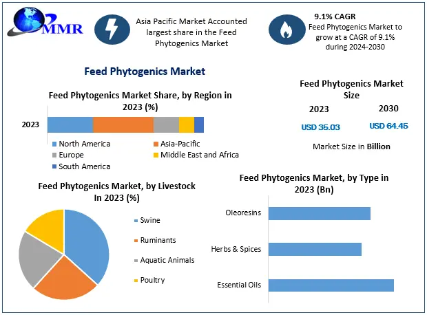 Feed Phytogenics Market Research Report by Future Trend, Growth rate and Industry Analysis to 2030